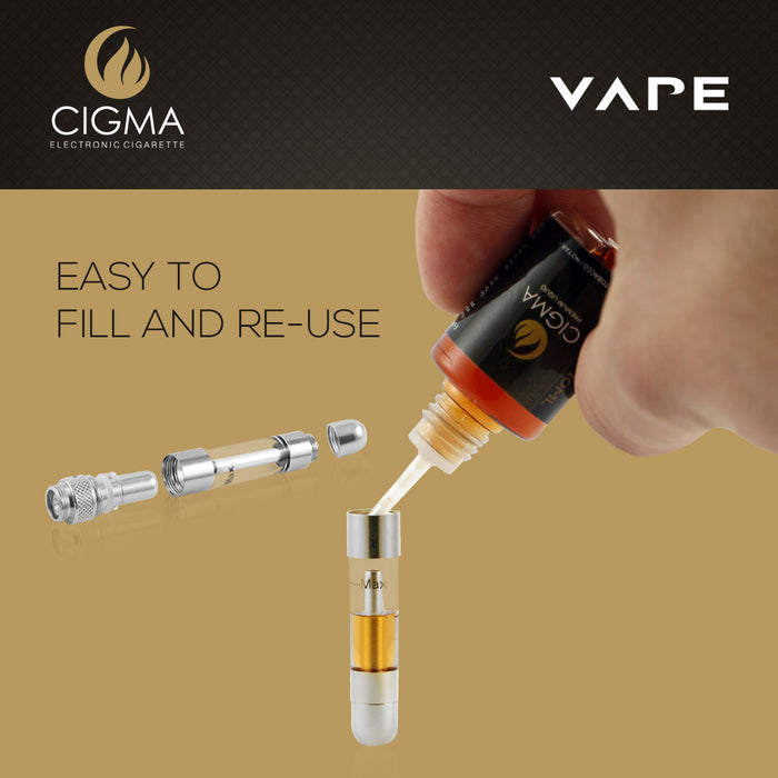 Cigma Coils for Cigma Vape e-Cigarette - Slim - Chrome | Cigee