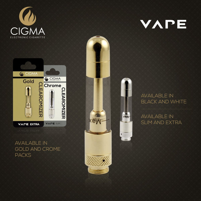 Cigma vape extra gold clearomizer (GERMAN)