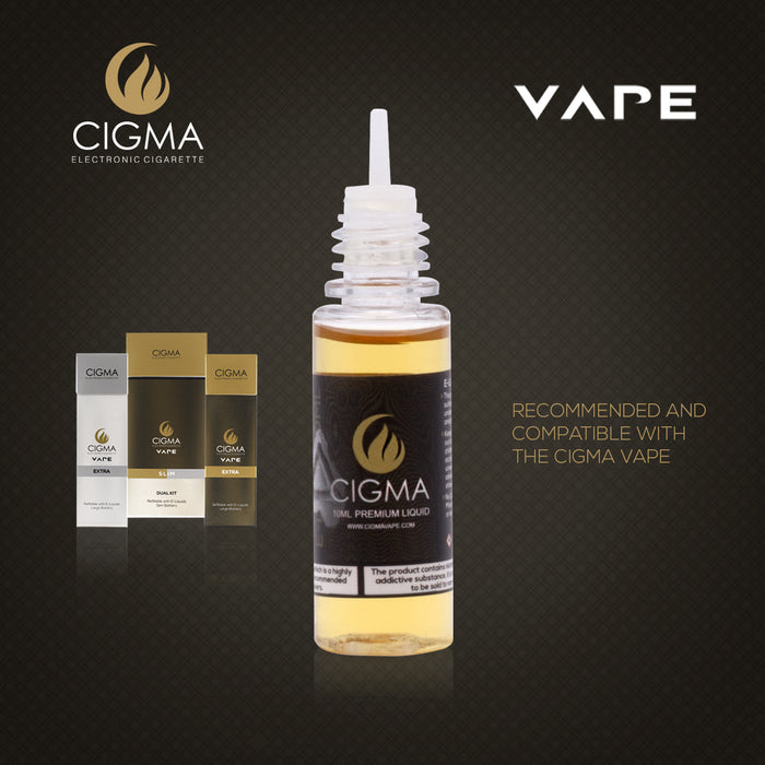 Cigma e-Liquid - Classic Tobacco 18mg 10ml Bottle | Cigee