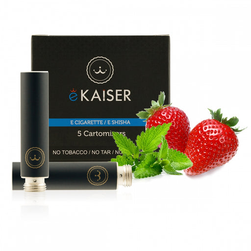 Cigarette Cartomizers,5 Pack, Strawberry Mint Mix,eKaiser