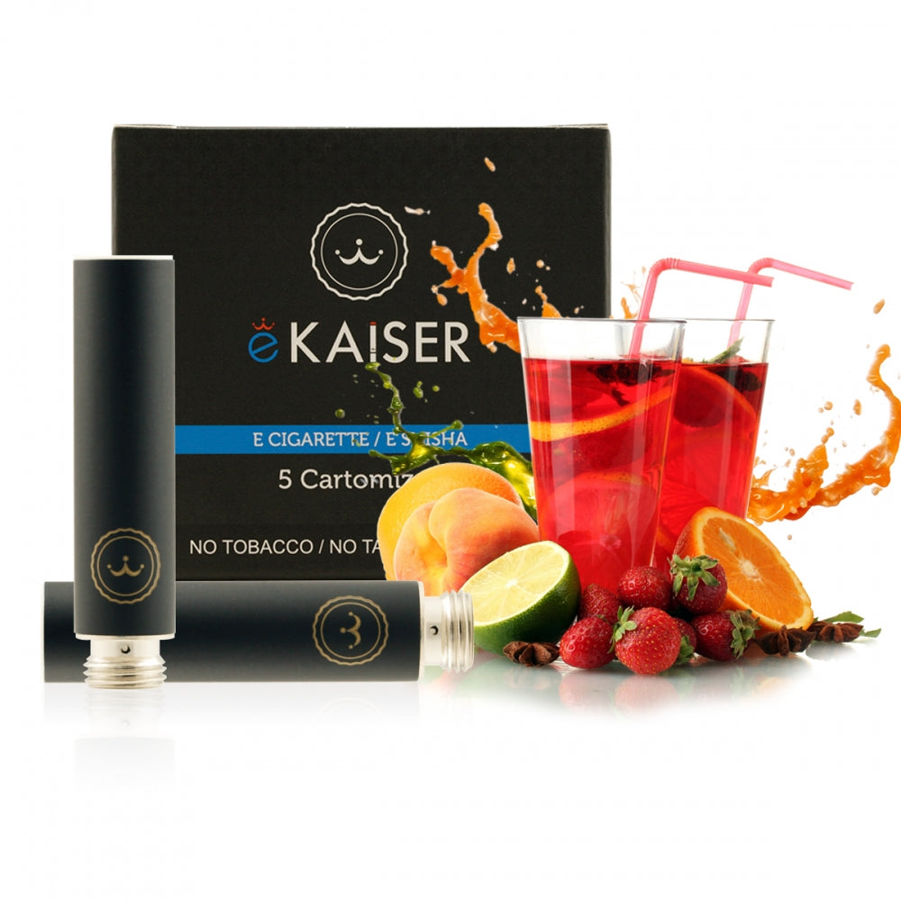 E Liquid Variety Mix Flavour | Black Cartomizer | Tobacco Free | eKaiser   CIGEE.COM