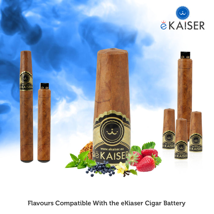 eKaiser e-Cigar Cartomizer - Country Tobacco 0mg x 2 Pack | Cigee
