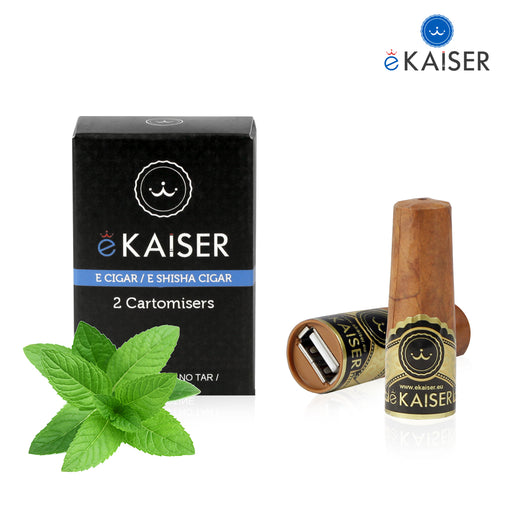 Cigar Cartomizers,2 Pack,Menthol,ekaiser