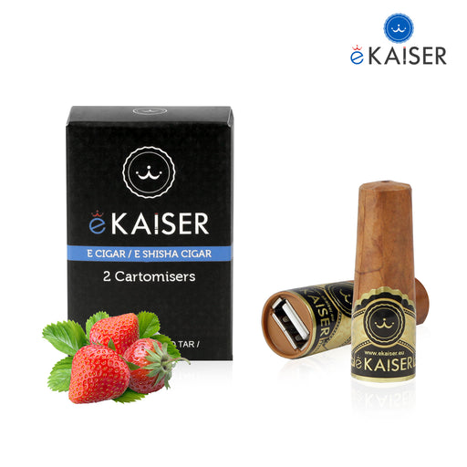 Cigar Cartomizers,2 Pack,Strawberry,ekaiser Strawberry