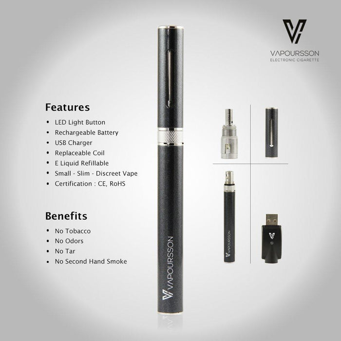 Vapoursson V2 Micro | Electronic Cigarette Starter kit - CIGEE.COM - CIGEE