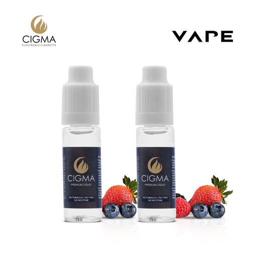 E-liquids,0mg,10ml,2 Pack,Cigma,Berry Mix