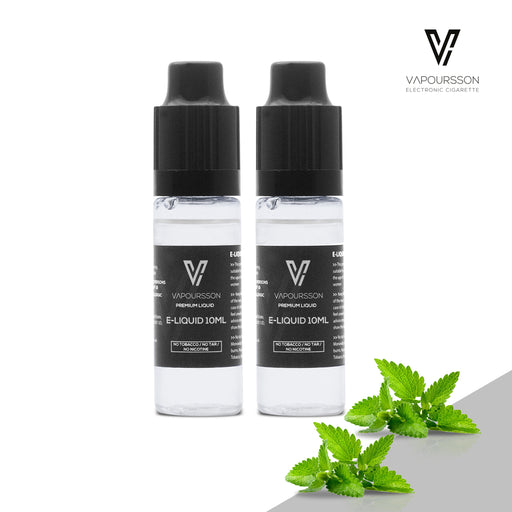 E-liquids,0mg,10ml,2 Pack,Vapoursson,Mint