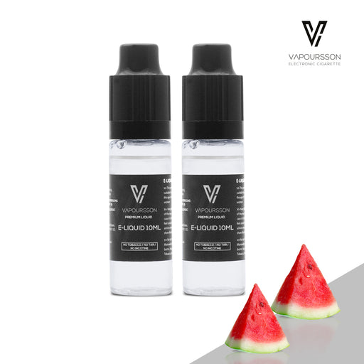 E-liquids,0mg,10ml,2 Pack,Vapoursson,Watermelon