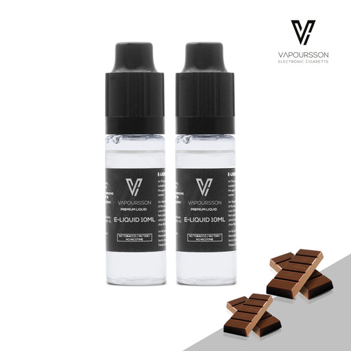 E-liquids,0mg,10ml,2 Pack,Vapoursson,Chocolate