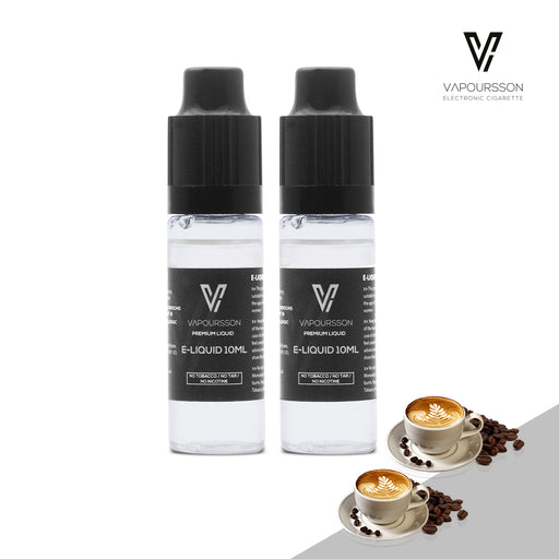 E-liquids,0mg,10ml,2 Pack,Vapoursson,Cappuccino