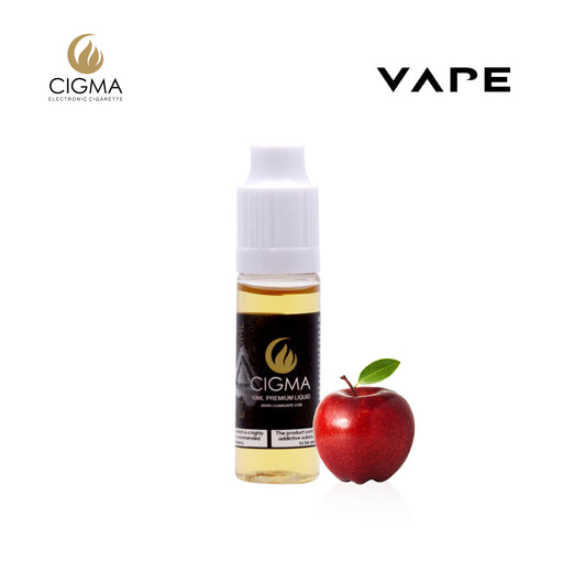 E-liquids,3mg,10ml,Cigma, Apple