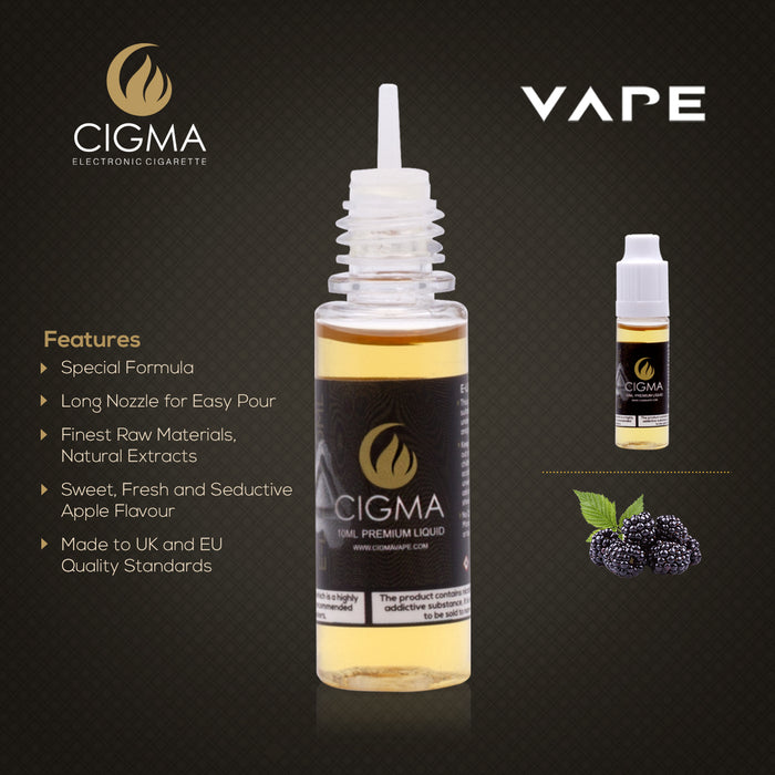 CIGMA Blackberry 3mg/ml(70VG) 10ml Bottle - Cigma - CIGEE E-liquids