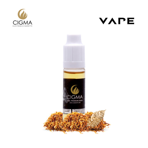 E-liquids,3mg,10ml,Cigma,Gold Tobacco