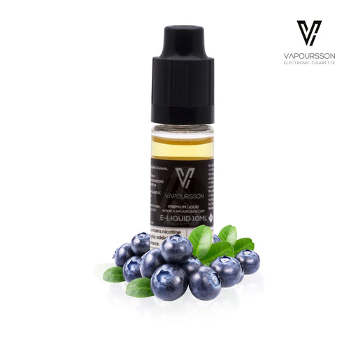 E-liquids,18mg,10ml,Vapoursson, Blueberry