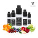 VAPOURSSON 5 X 10ml E Liquid Fruit Burst| Pearl Grape | Florid Blue | Orange Punch | Great King | Cherry