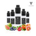 VAPOURSSON 5 X 10ml E Liquid Summertime Happiness | Summer Ray | Florid Blue | Red Lemon | Fancy Peach | Berry Burst