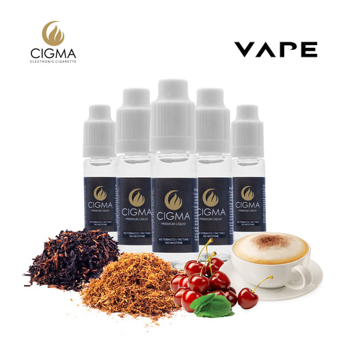 E-liquids,3mg,10ml,5 Pack,Cigma,American Dream Blend