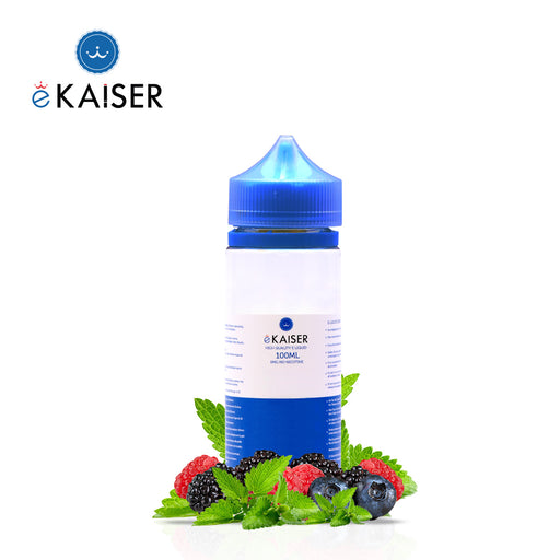 Shortfill, 100ml, 0mg, eKaiser, Berry Mint