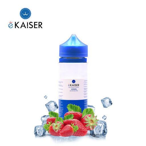 Shortfill, 100ml, 0mg, eKaiser, Ice Strawberry