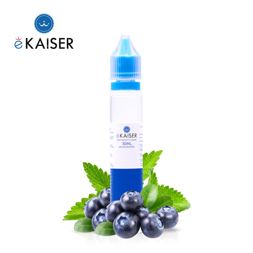 Shortfill, 30ml, 0mg, eKaiser, Blueberry Mint