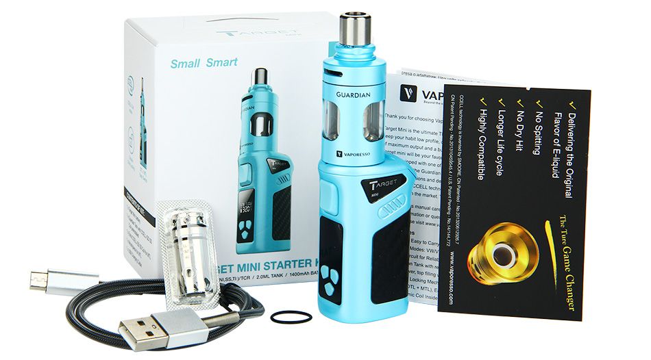 Vaporesso - Target Mini Kit - Vaping Kit - Blue