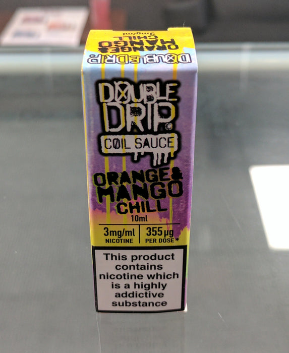 Double Drip - Coil Sauce - Orange And Mango Chill - 3mg - 10ml