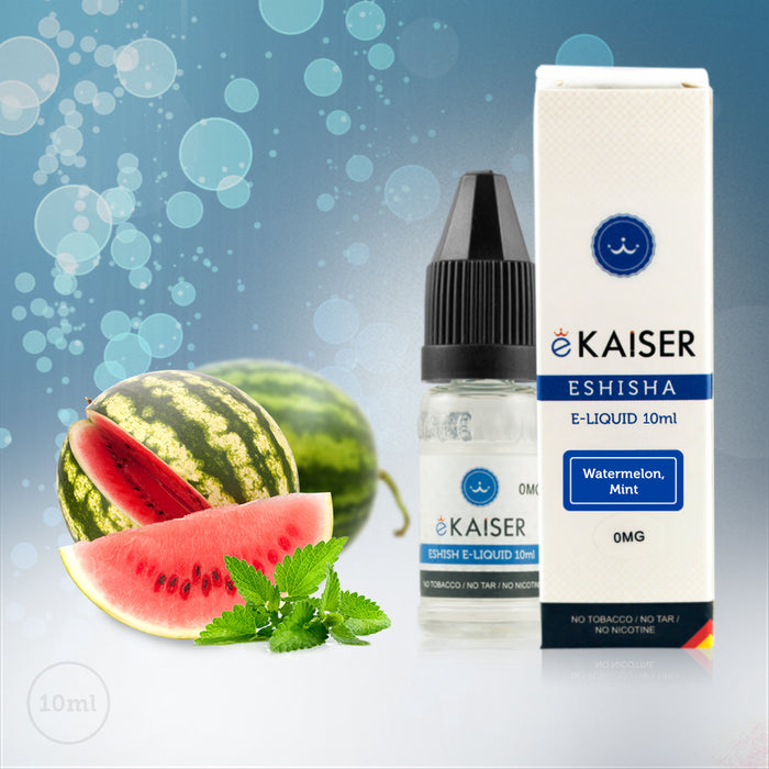 E liquid |Blue eKaiser Range | Watermelon Mint 10ml | Refill For Electronic Cigarette & E Shisha