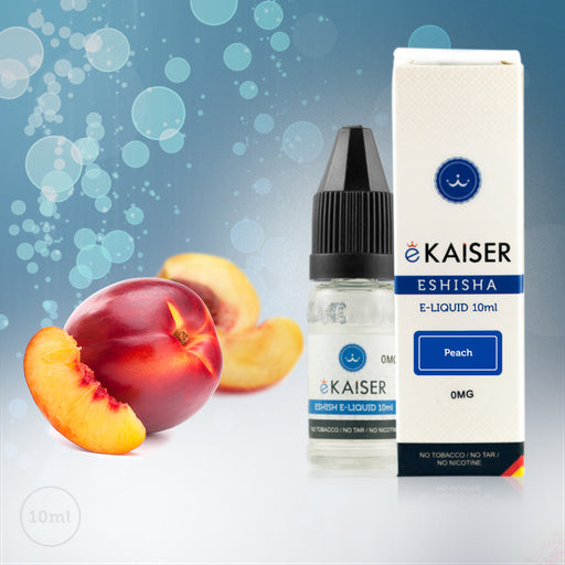 E liquid |Blue eKaiser Range | Peach 10ml | Refill For Electronic Cigarette & E Shisha