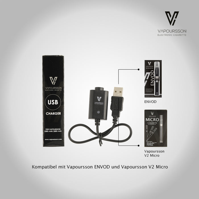 Vapoursson USB Charger for 3200 mAh Battery | Cigee