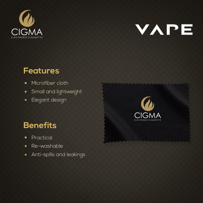 Cigma E Liquid Cleaning Cloth | Cigee