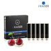 E shisha E Liquid 5 Pack Black Cartomizer Cherry Flavour E-Cigarette for eKaiser Rechargeable eShisha Cigarette