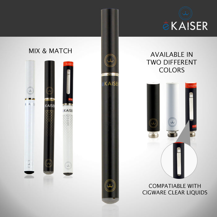 E shisha E Liquid 5 Pack Black Cartomizer Cherry Flavour E-Cigarette for eKaiser Rechargeable eShisha Cigarette