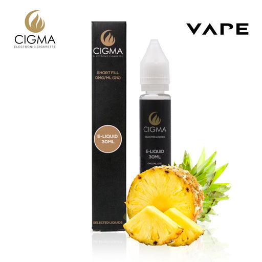 Shortfill, 30ml, 0mg, Cigma, Pineapple