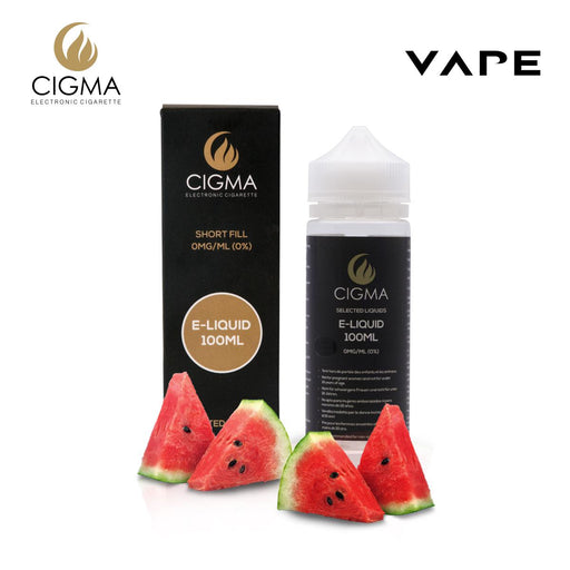 Shortfill, 100ml, 0mg, Cigma, Watermelon