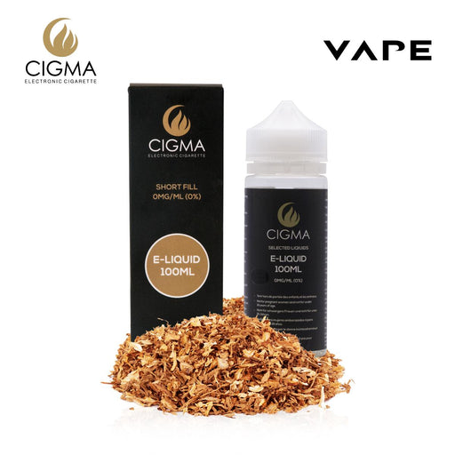 Shortfill, 100ml, 0mg, Cigma, USA Tobacco