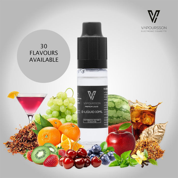 Vapoursson e-Liquid - Berry Mix 0mg 10ml Bottle x 2 Pack | Cigee