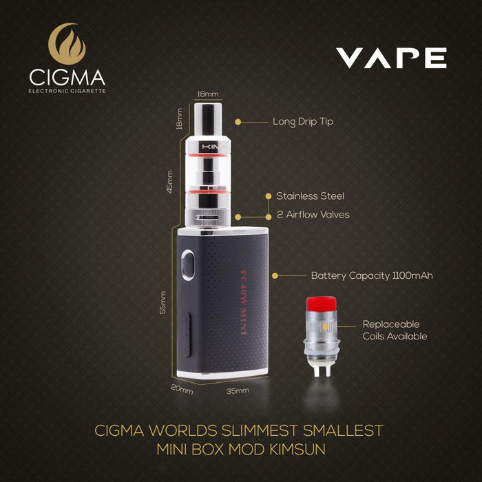 Cigma Coils for Mini Mod - 5 Pack | Cigee