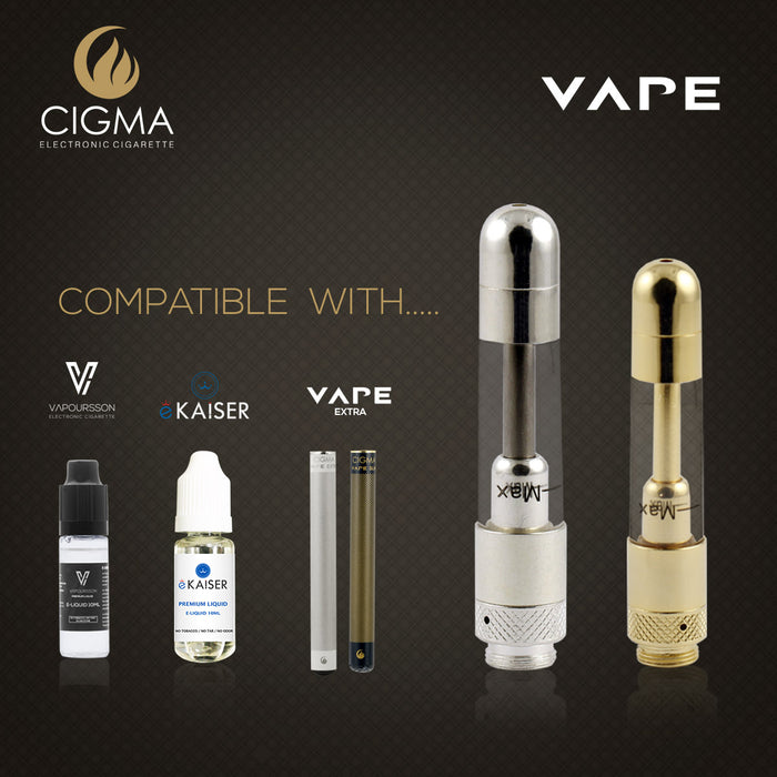 Vape Coil, Extra Battery, 5 Pack, Cigma