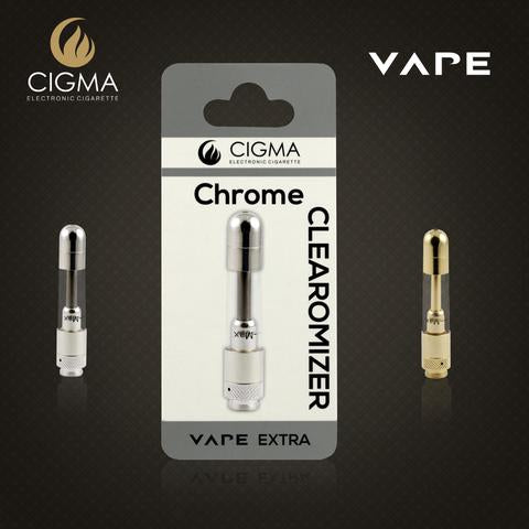 Cigma Clearomizer for Cigma Vape e-Cigarette - Extra - Chrome