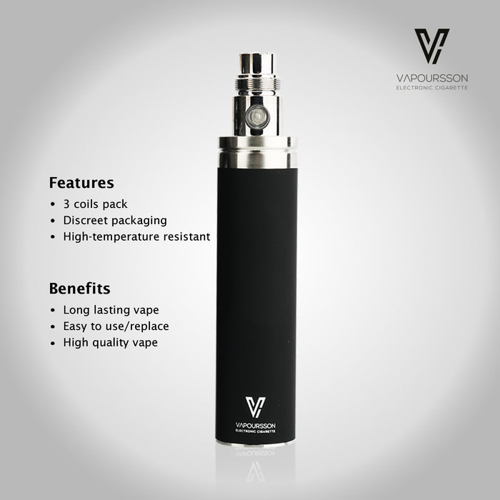 Vapoursson Battery - 3200mah Electronic Cigarette Battery | Cigee