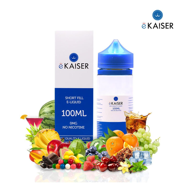 Shortfill, 100ml, 0mg, eKaiser, Tobacco (USA)