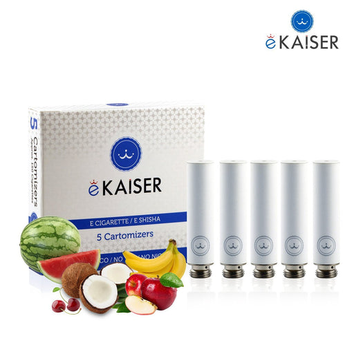 Cigarette Cartomizers,5 Pack,Fruit Mix,eKaiser