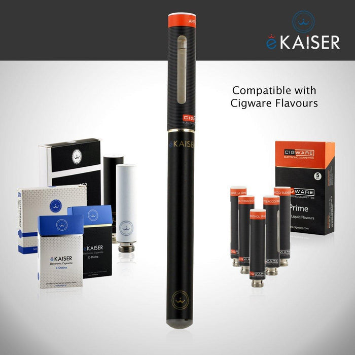 eKaiser e-Cigarette Black Cartomizer - Mint Mix 0mg x 5 Pack | Cigee