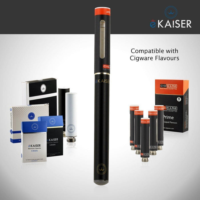 eKaiser e-Cigarette Black Cartomizer - Watermelon 0mg x 5 Pack | Cigee