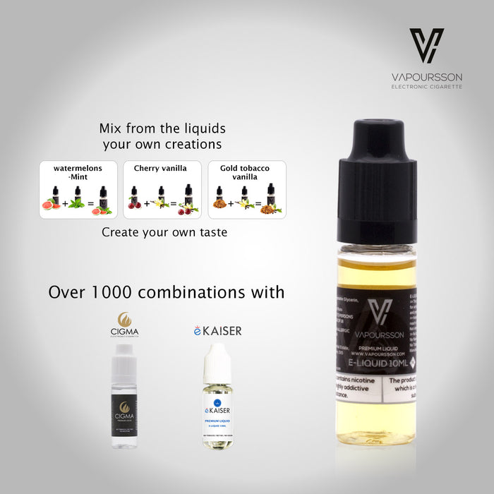 Vapoursson e-Liquid - Strawberry 18mg 10ml Bottle | Cigee