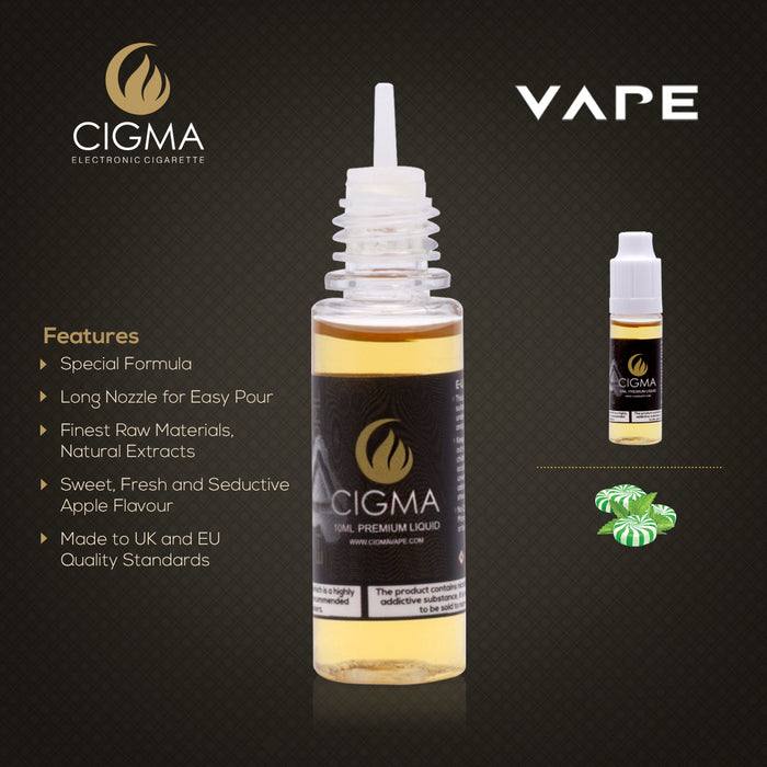 CIGMA Doublemint 6mg/ml(70VG)  10ml Bottle