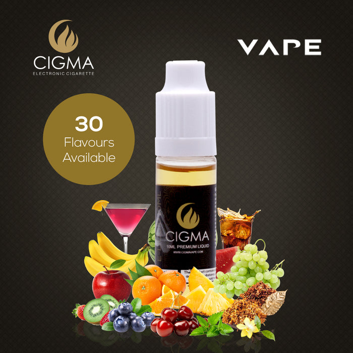 Cigma e-Liquid - Strawberry Kiwi 18mg 10ml Bottle | Cigee