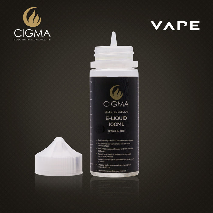 Cigma e-Liquid - Peach 0mg 100ml Shortfill | Cigee