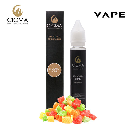 Shortfill, 30ml, 0mg, Cigma, Tutti Fruit