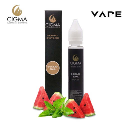 Shortfill, 30ml, 0mg, Cigma, Watermelon Mint